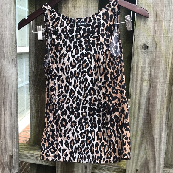 Dolce & Gabbana leopard print tank top - Picture 2 of 5